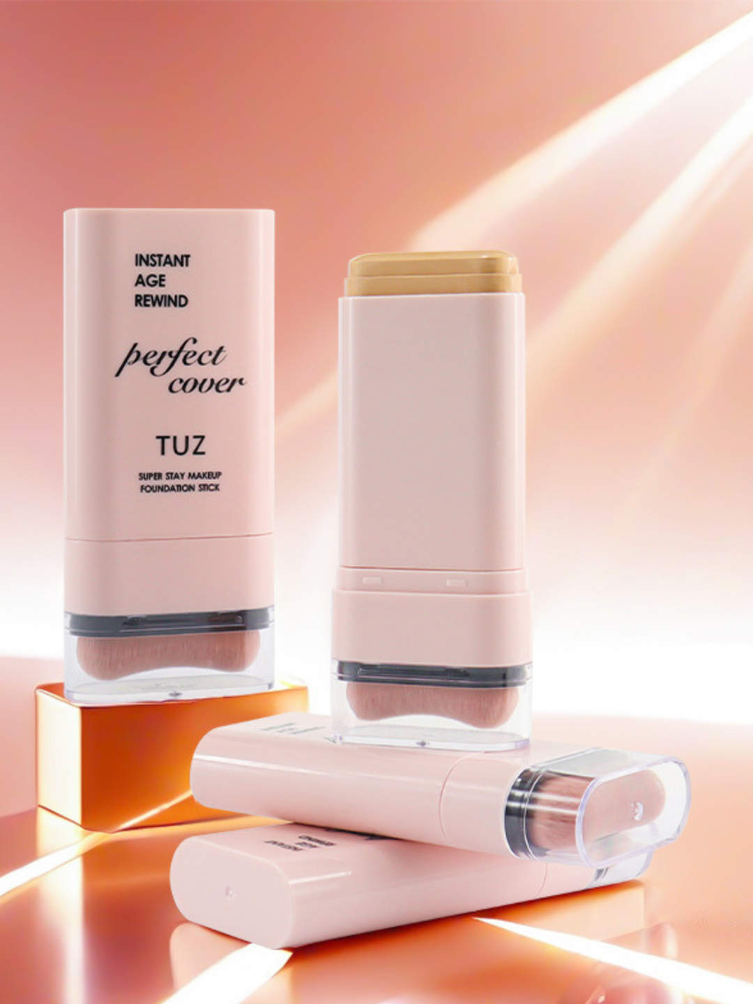 Крем-основа TUZ Perfect Cover (в комплекте с кистью)тональный крем 01