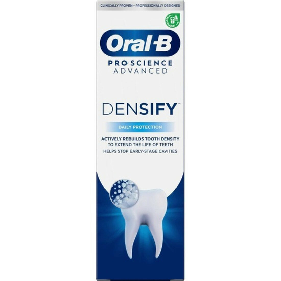 Зубная паста Oral-B Densify Daily Protection, минерализация зубов, мята, 75мл