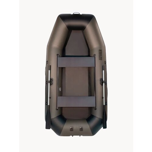 Лодка пвх Броня 280 М Classic Хаки для рыбалки и охоты, надувная