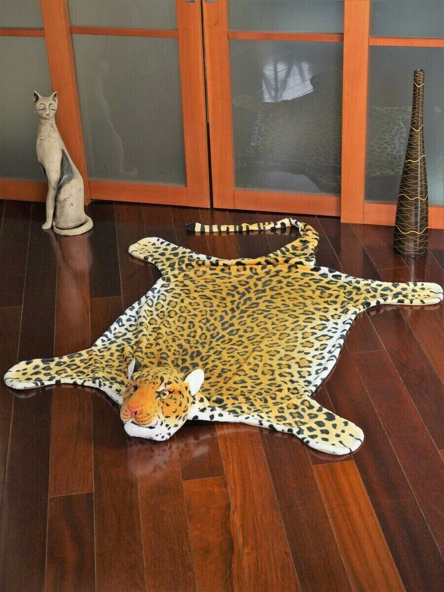 Мягкая игрушка - коврик Леопард 150 см.