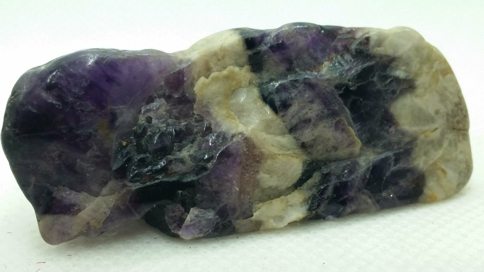 Аметист натуральный минерал камень кристалл самородок длина 72 см вес 45 гр