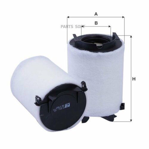FIL FILTER HP2606A Фильтр воздушный AD A3 VW Seat Skoda /для холодного климата FIL FILTER HP2606A