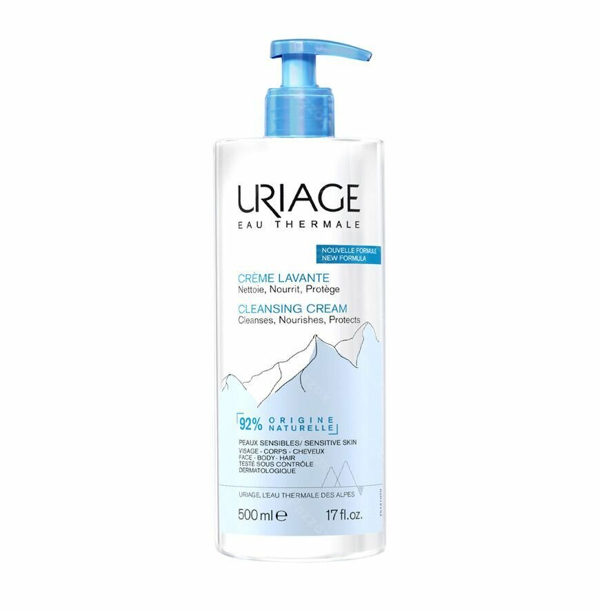 URIAGE Очищающий пенящийся крем Cleansing Cream (500 мл)