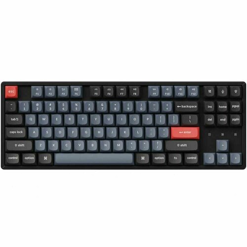 Клавиатура Keychron K8P-J1, Gateron G pro Mechanical Red Switch, RGB механическая клавиатура qmk keychron k8 pro hot swap rgb подсветка barebone