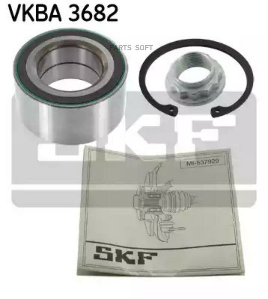 SKF VKBA3682 Подшипник ступицы комплект ()