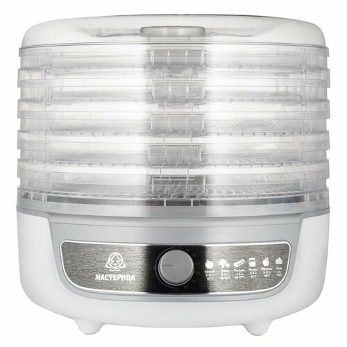 Сушилка электрическая для овощей и фруктов йогуртница мастерица EFD-1002VM 5 поддонов 754900₽