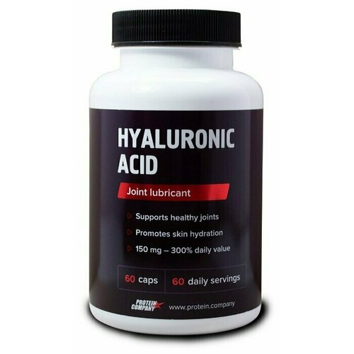 фото Препарат для укрепления связок и суставов protein.company hyaluronic acid, 60 шт., 60 шт.