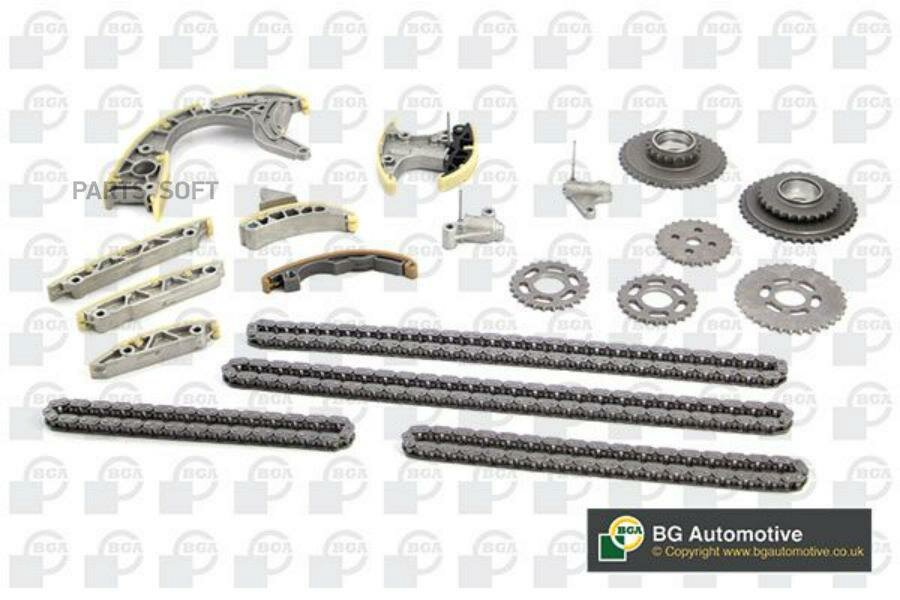 BGA TC0191FK 1шт TC0191FKBGA_цепь ГРМ полный к-кт!\ VW Touareg 3.0 04-18 Audi Q7/Q5 04-17/A6 04-11/A5 07-17/A4 07-12