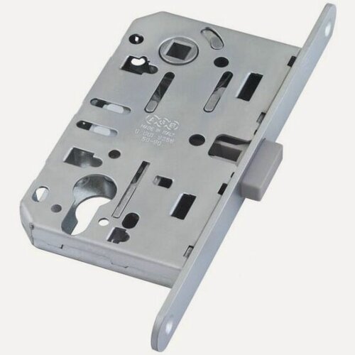 Изображение товара Корпус замка Agb магнитный под цилиндр MEDIANA POLARIS B06103.50.34.567 с ответной планк B02402.05 (мат хр)