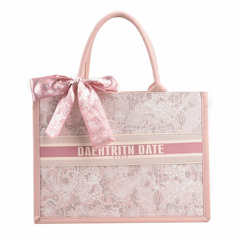 Сумка тоут розовый 1772₽