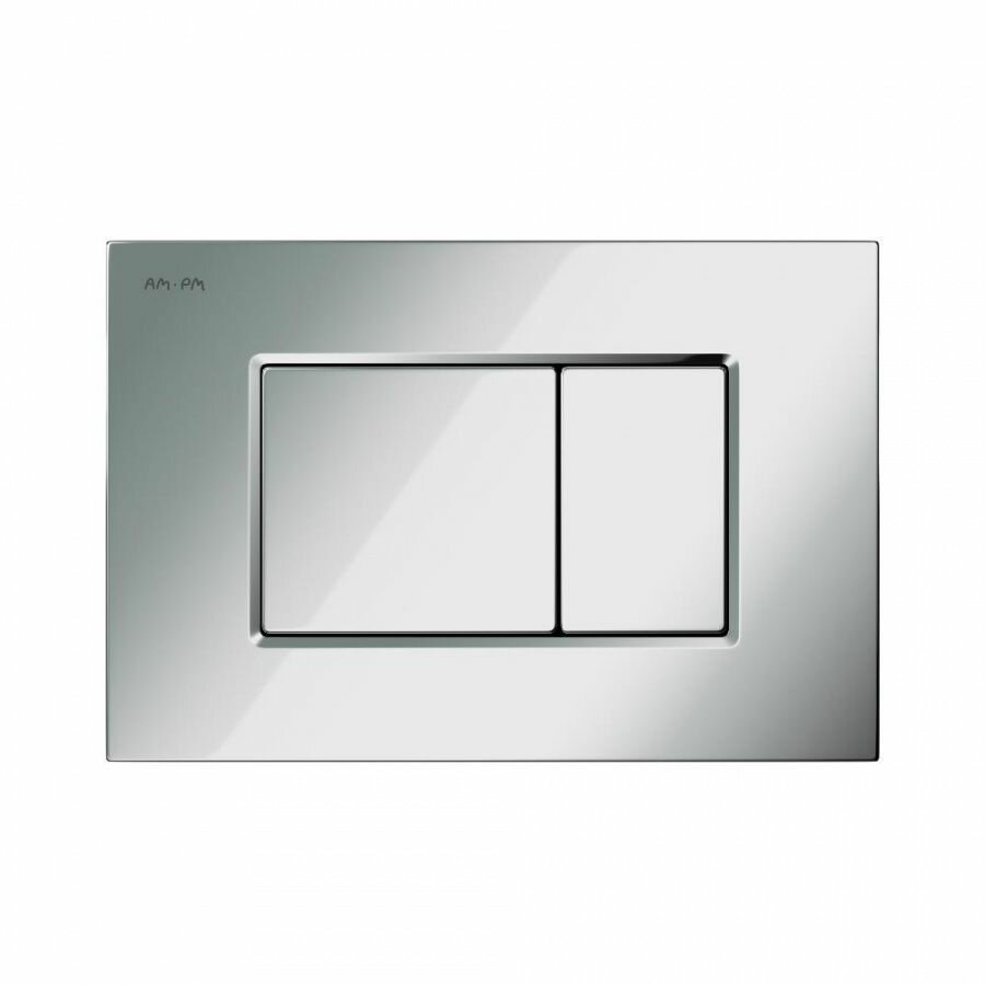 Кнопка для унитаза AM.PM ProC S I070251 механическая пластик глянцевый хром