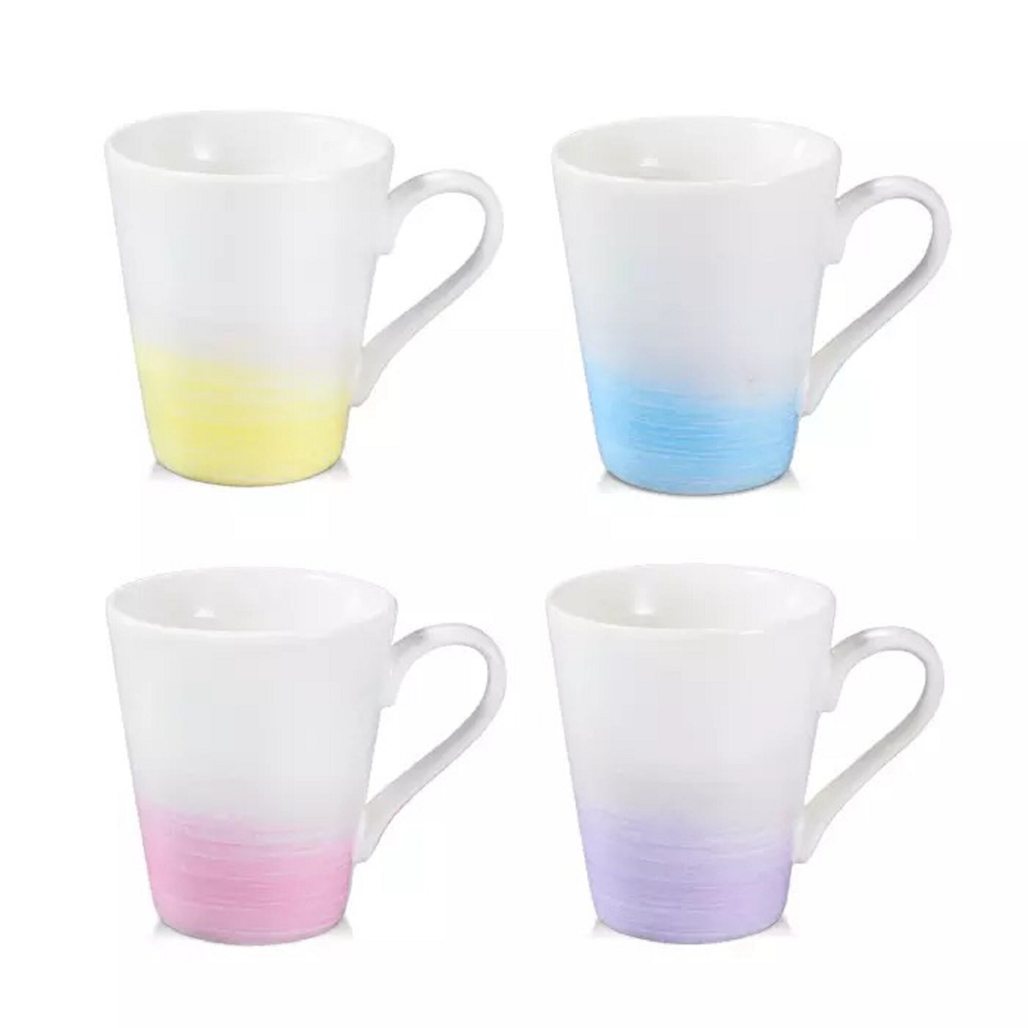 Набор кружек Tescoma MyCoffee Pastels, 4 предмета, фарфор, подарочная упаковка