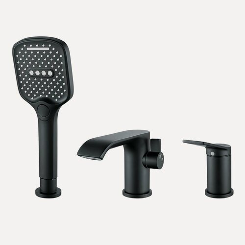 Изображение товара Смеситель для ванны Shevanik S4TA11NK2HYE, Черный