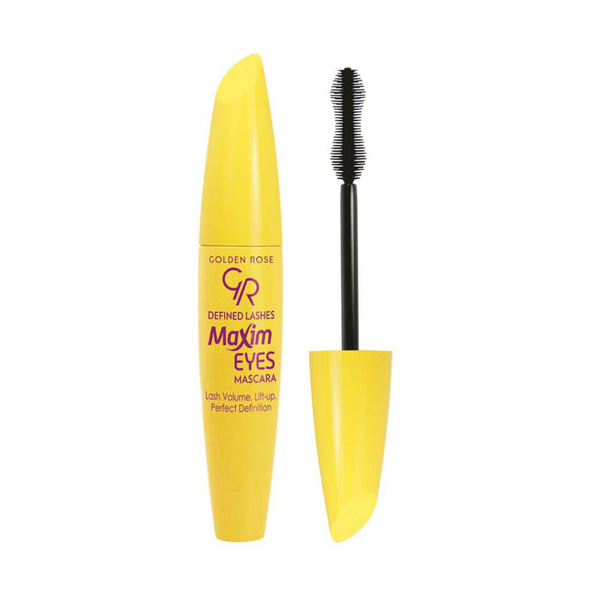 Тушь для ресниц Golden Rose «Defined Lashes Maxim», для удлинения и объема ресниц, 9.3мл