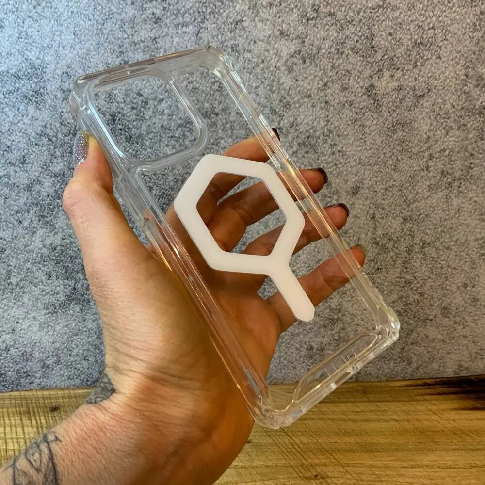 Чехол-накладка Play Pro Case / для iPhone 15 / Противоударный / Clear — фото 1