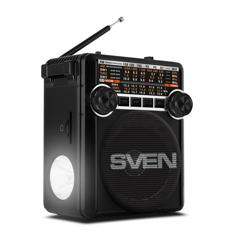 Радиоприемник Sven SRP-355 черный