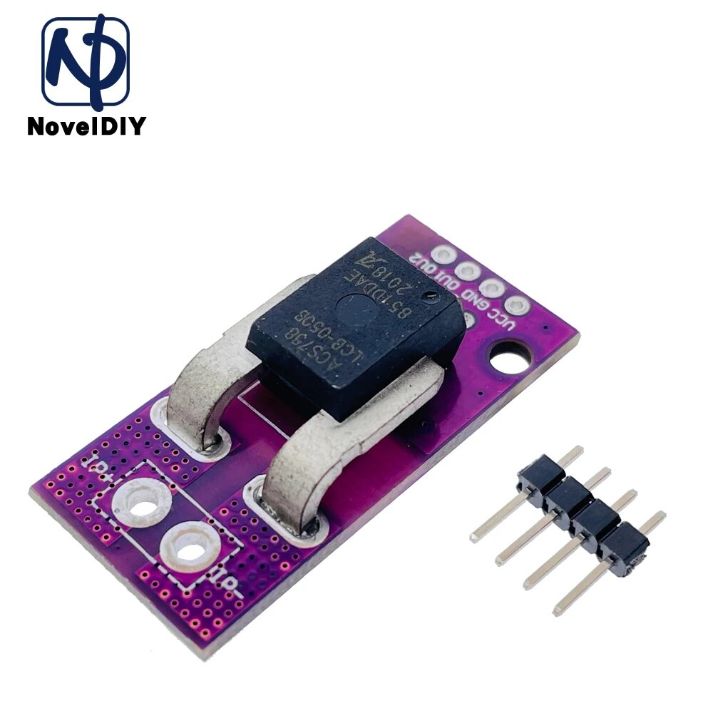 Φ ACS758 CJMCU-758 Линейный модуль датчика тока для Arduino ACS758LCB-050B-PFF-T 3,3-5V 50A 100A, ACS758LCB-050B