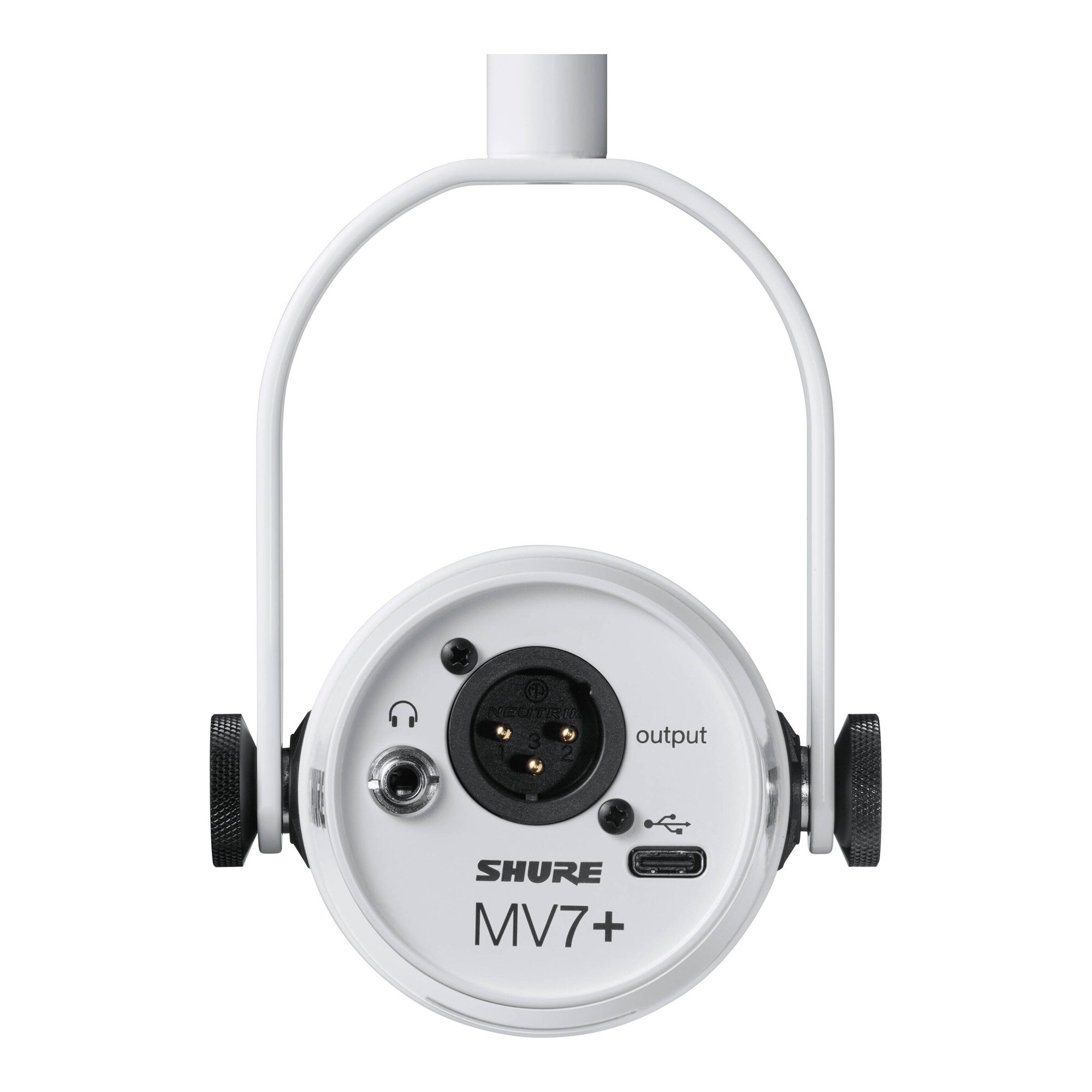Микрофон для стриминга и игр Shure MV7+ White