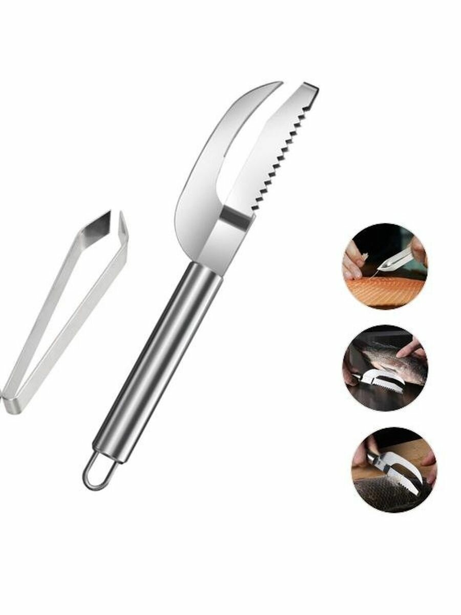 Набор кухонных принадлежностей Chef Ferguson нож-рыбочистка и пинцет