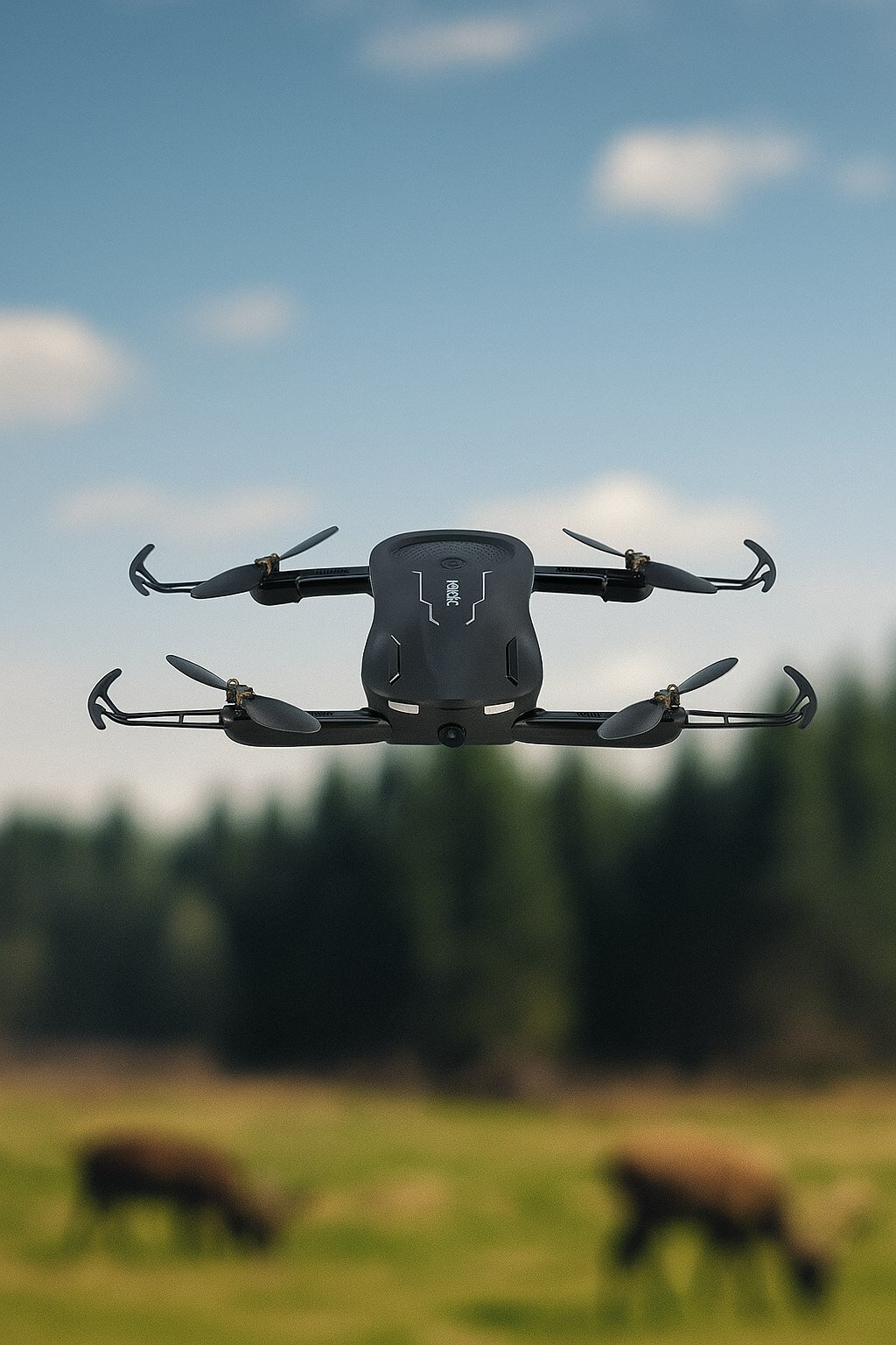 Радиоуправляемый складной квадрокоптер Syma Z1 2.4G - Z1 (SYMA-Z1)