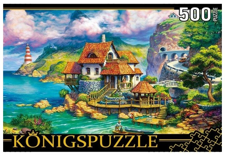 Konigspuzzle Пазл «Дом у моря», 500 элементов