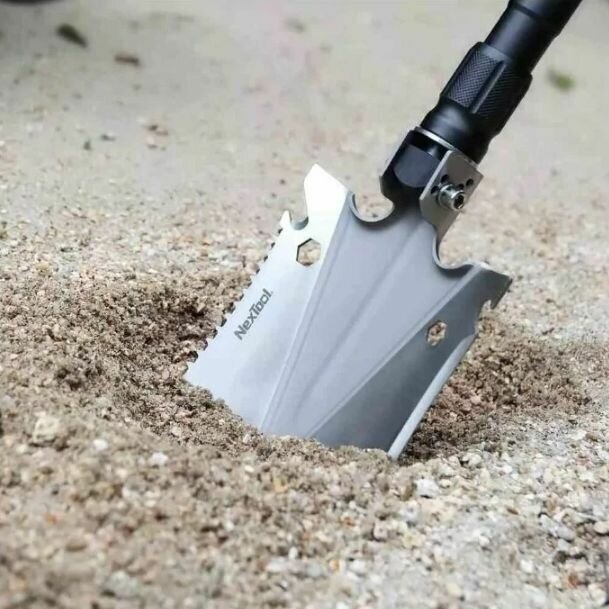 Лопата саперная Nextool Shovel 100 см (KT5524) - фотография № 4