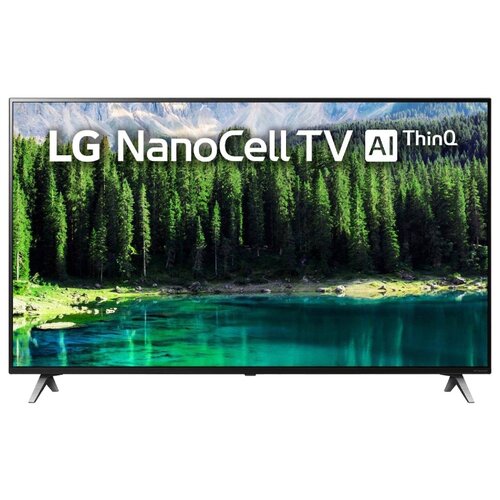 фото Телевизор NanoCell LG 49SM8500 49" (2019) алюминий/черный