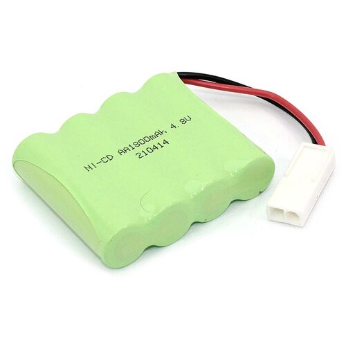 Аккумулятор Ni-Cd 4.8V 1800 mAh AA Flatpack разъем EL-2P аккумулятор ni cd 4 8v 1800 mah aa flatpack разъем el 2p