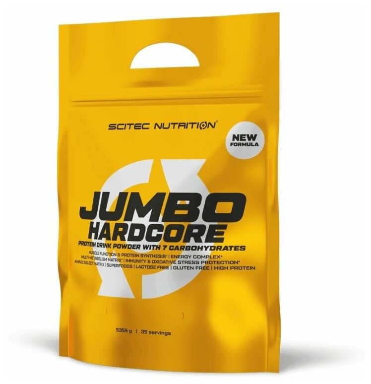 Scitec Nutrition Jumbo Hardcore 5355 г.Банановый йогурт