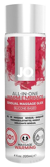  - JO All-In-One Glide Massage Glide Warm Embrace, 120 