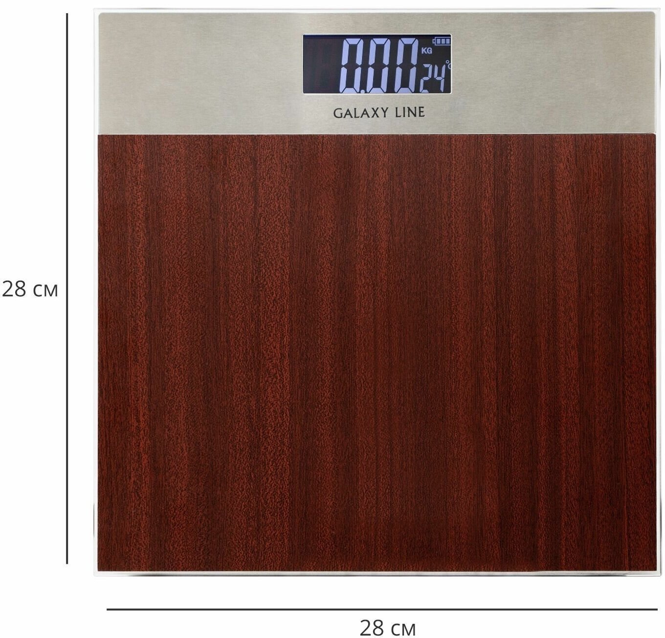 Весы напольные электронные,максимально допустимый вес 180кг Galaxy сапфир - фотография № 2