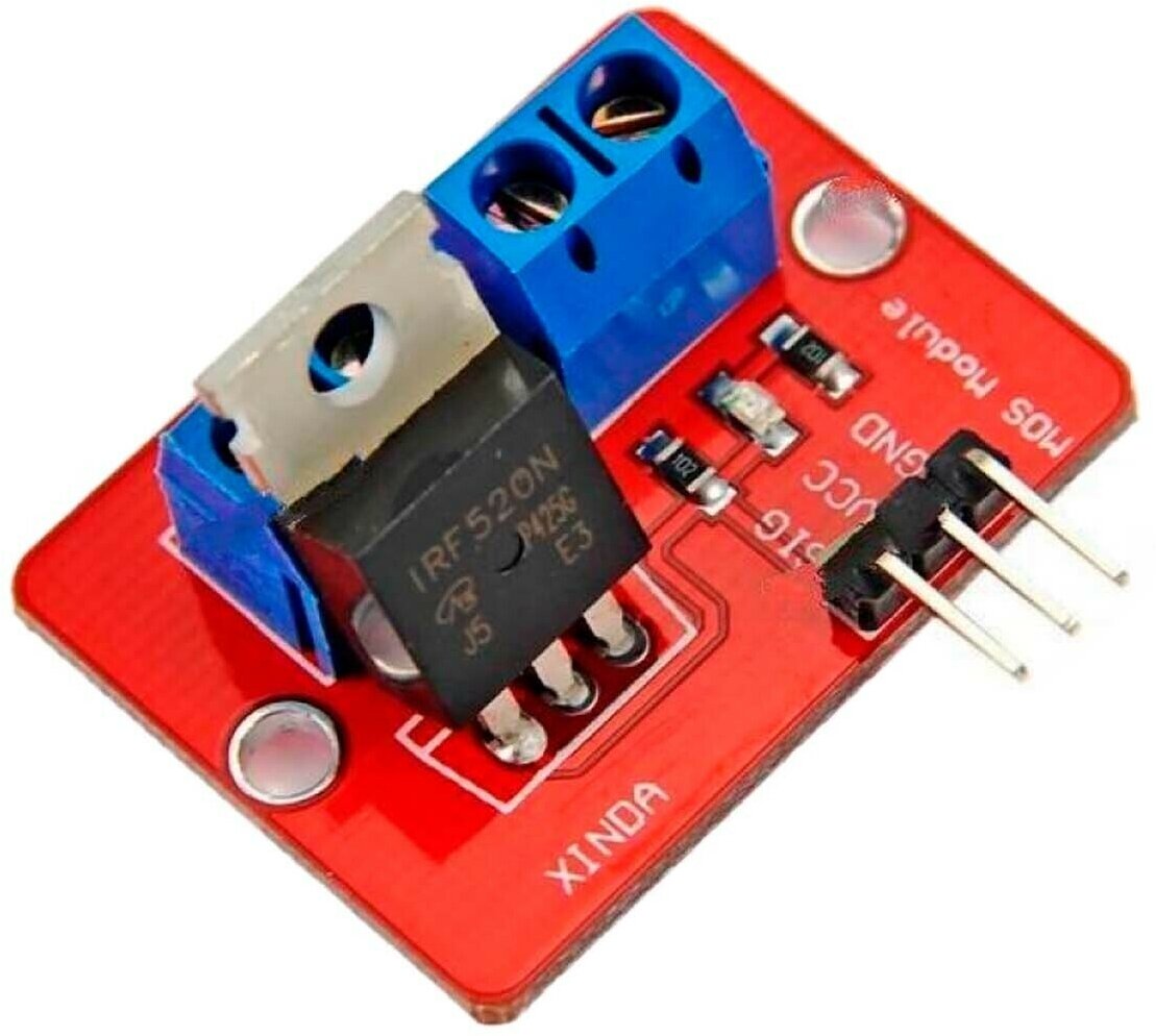 Модуль MOSFET транзистора IRF520 (силовой ключ)