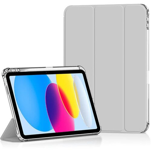 Чехол-книжка Comma Joy Series with Pencil slot для iPad 10 10.9 (2022) (Цвет: Gray) чехол книжка comma joy series with penсil slot для ipad 10 10 9 2022 черный