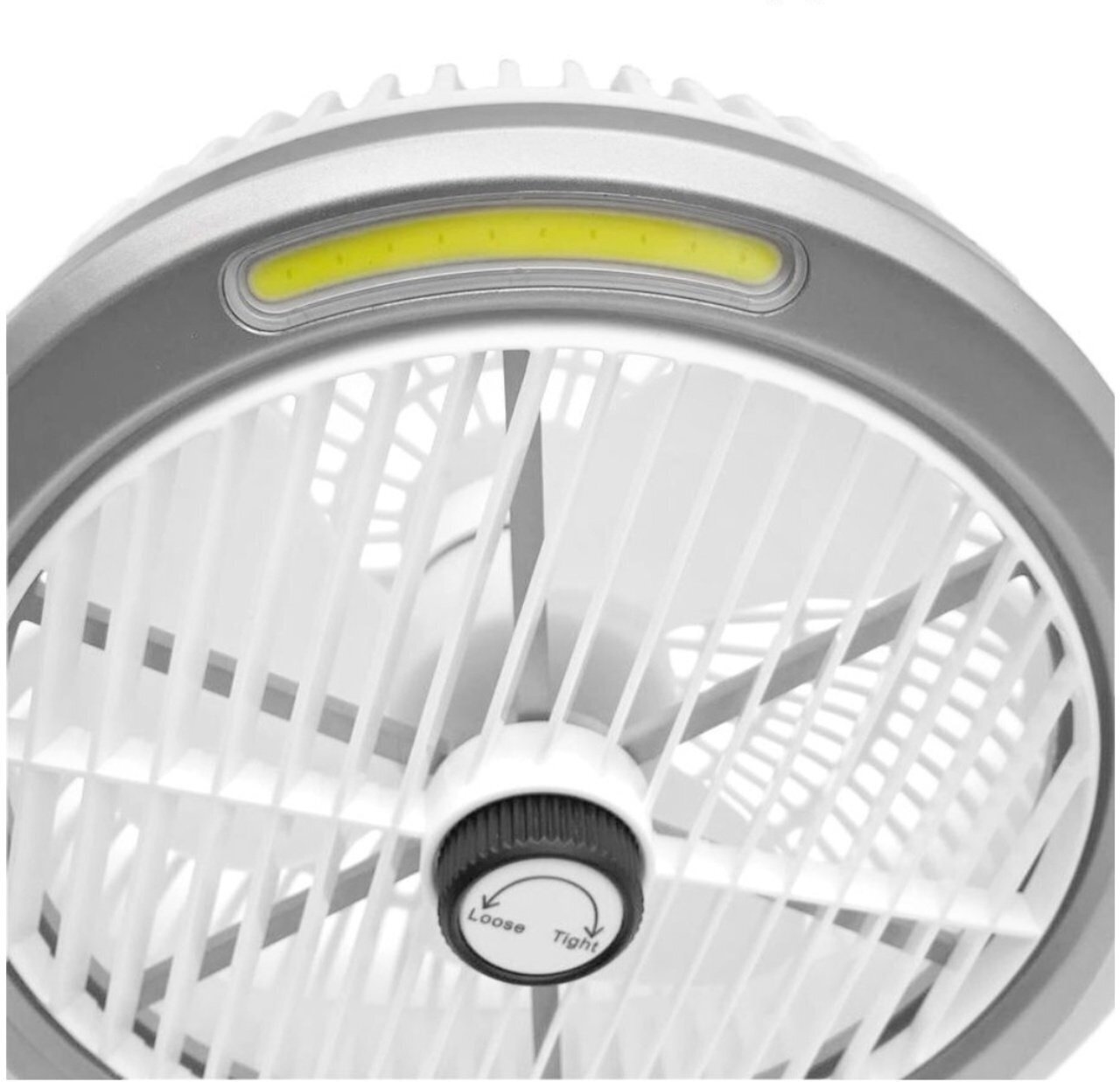 Настольный вентилятор с LED подсветкой - фотография № 2