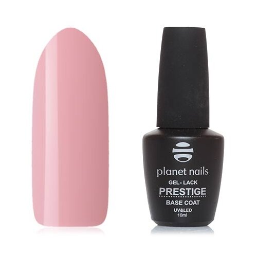 Planet nails Базовое покрытие Prestige Base, rose, 10 мл planet nails базовое покрытие prestige base shimmer milk 10 мл