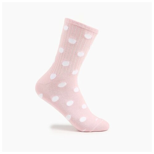 Женские носки Tekko средние, размер 23/25, розовый