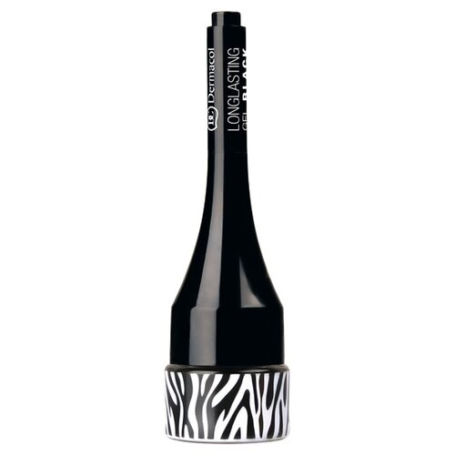 Dermacol Устойчивая гелевая подводка для глаз Longlasting Gel Black, оттенок black sensation