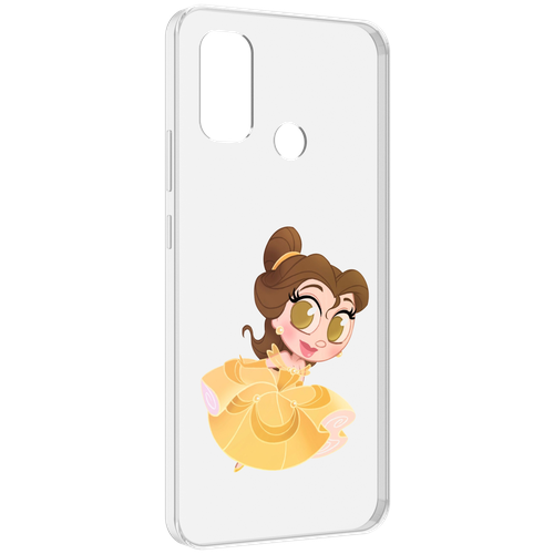 Чехол MyPads мини-принцесса женский для UleFone Note 10P / Note 10 задняя-панель-накладка-бампер