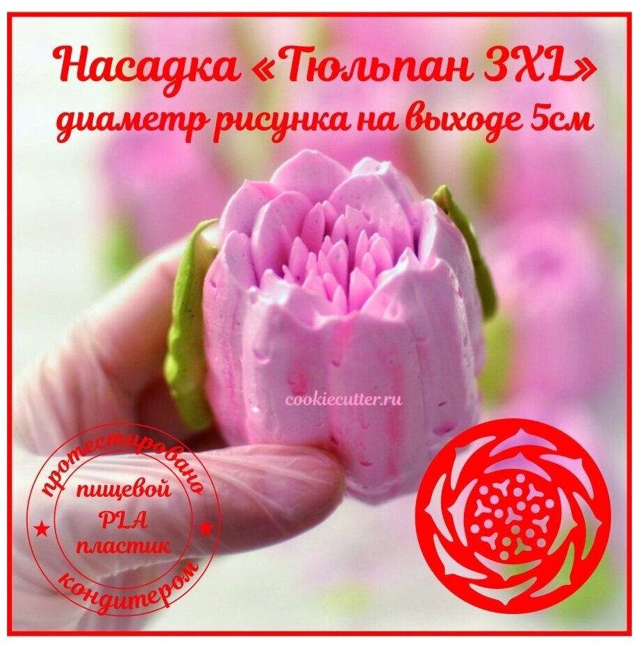 Насадка Тюльпан 3XL - фотография № 1