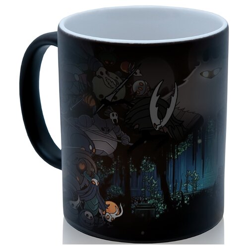 фото Кружка хамелеон hollow knight (насекомые, монстры), хороший сувенир drabs