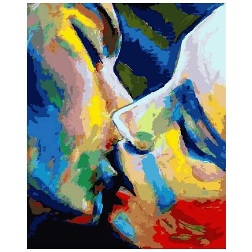 Картина по номерам Яркий поцелуй 40х50 см Art Hobby Home