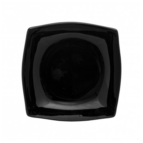 фото Тарелка суповая квадрато черная 20см luminarc