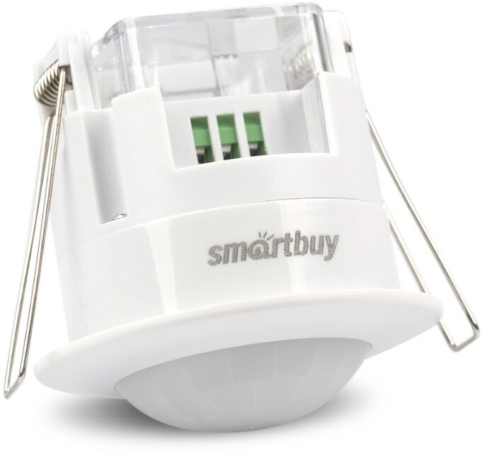 Инфракрасный датчик движения Smartbuy, встраиваемый 1200Вт, до 6м IP20 (sbl-ms-017) — фото 1