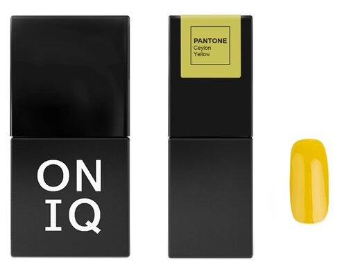 ONIQ гель-лак для ногтей Pantone, 10 мл 112/ Ceylon Yellow