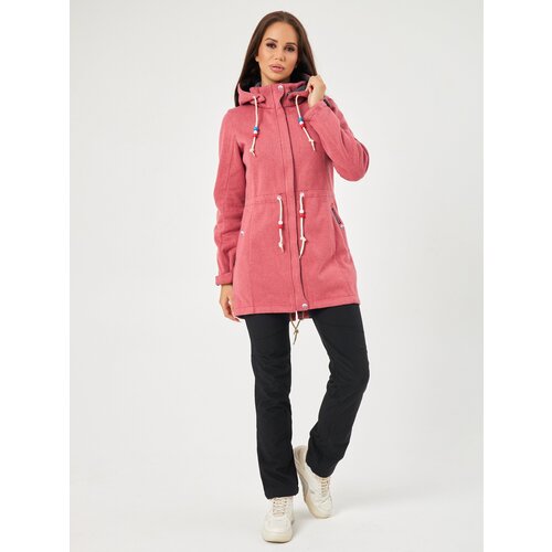 Куртка AZIMUTH, размер 46, коралловый куртка azimuth размер 46 розовый