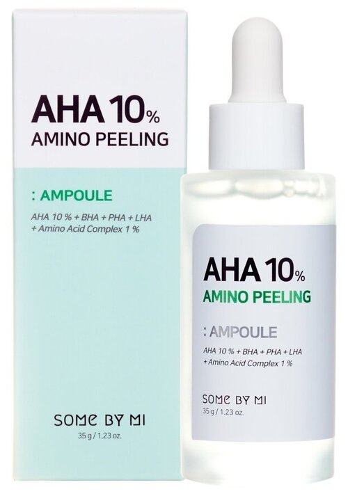 SOME BY MI AHA 10 % AMINO PEELING AMPOULE Пилинг-сыворотка для лица с аминокислотами