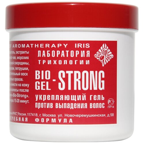 Гель укрепляющий Bio-strong Gel, 250 мл, Центр Ароматерапии Ирис