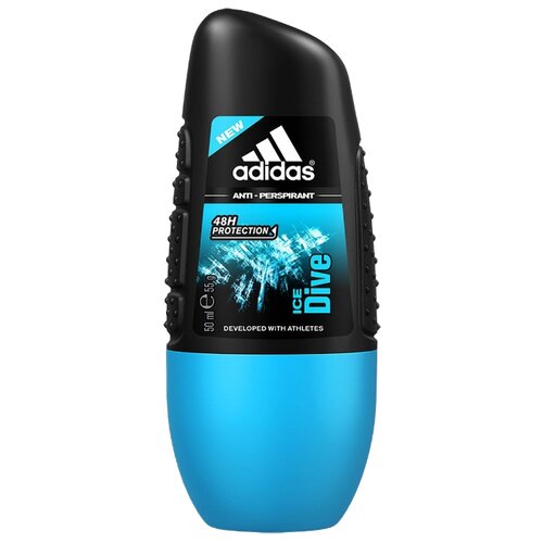 фото Дезодорант-антиперспирант ролик Adidas Ice Dive, 50 мл