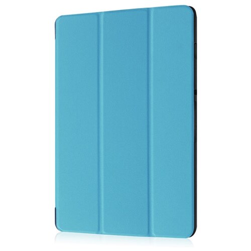 фото Чехол-обложка mypads для acer iconia tab 10 a3-a40 2016 тонкий умный кожаный на пластиковой основе с трансформацией в подставку голубой