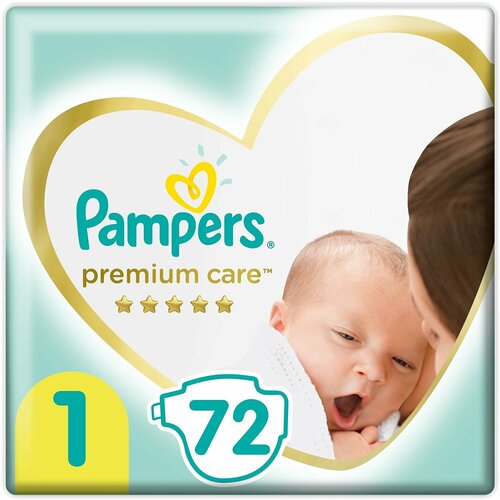 Подгузники детские Pampers Premium, для новорожденных, 2-5 кг